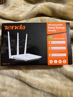 Tenda Router F3 Model 3 Antennas