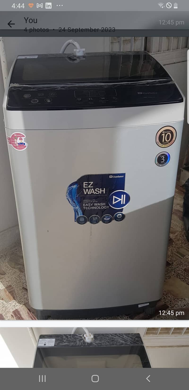 Dawlance Washing Machine For Sell 2