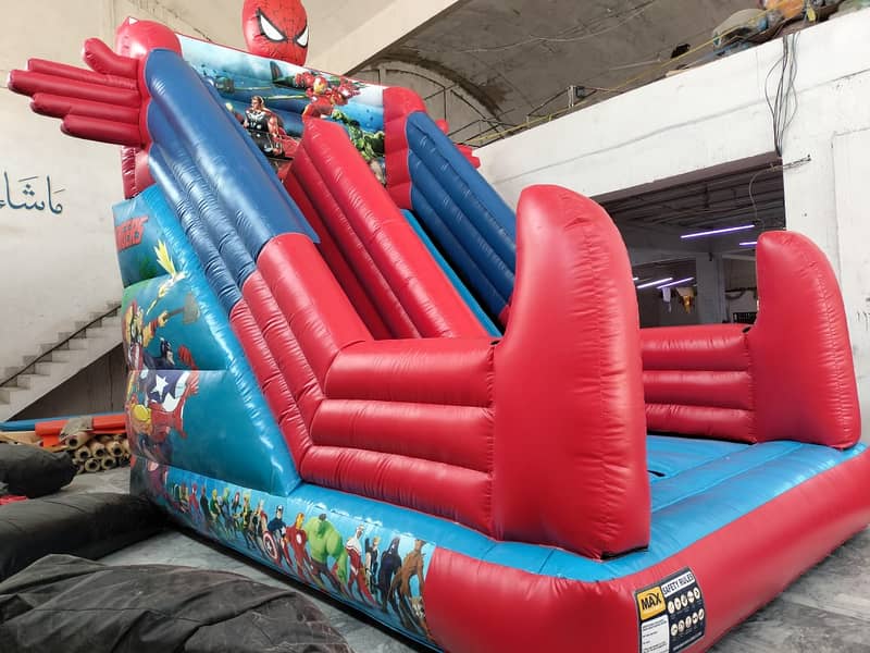 Jumping Castle Slide, Balloon, Arch,Trampoline,Soft play area for sal 0