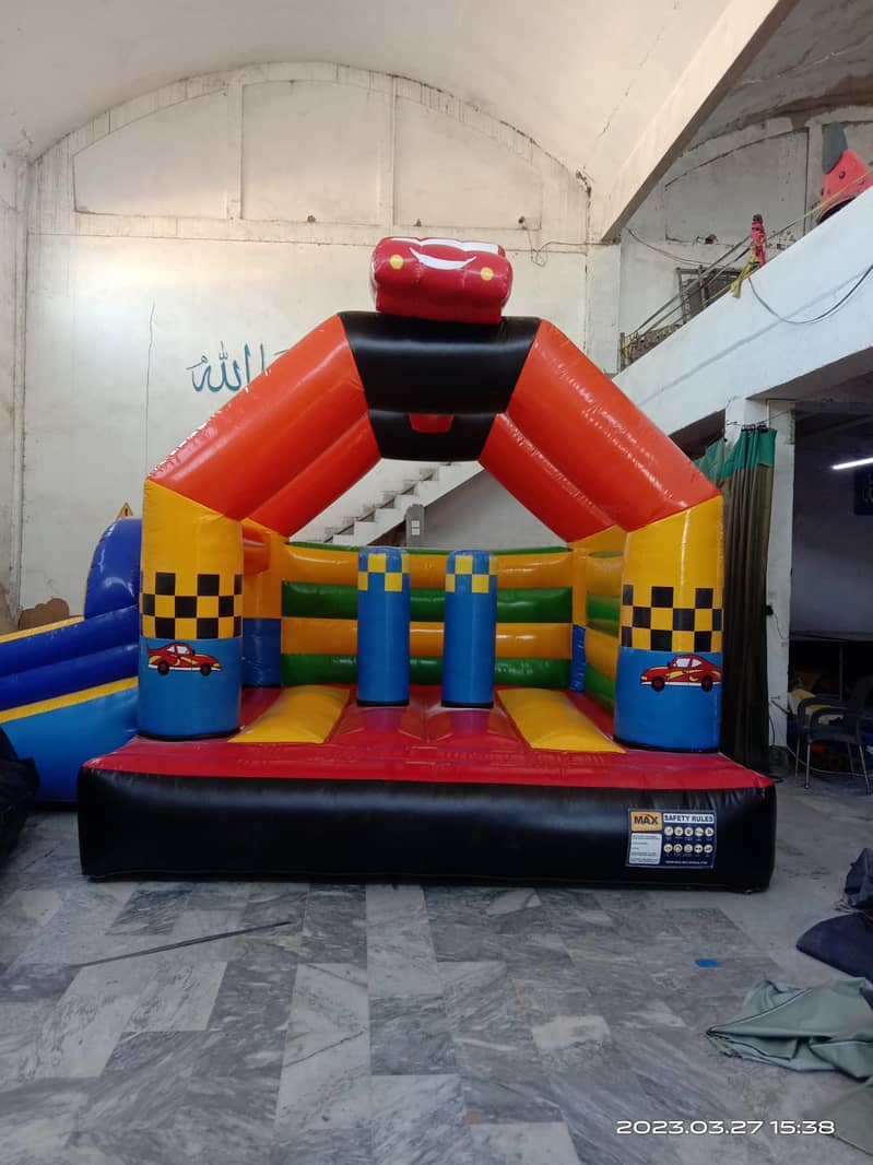 Jumping Castle Slide, Balloon, Arch,Trampoline,Soft play area for sal 17