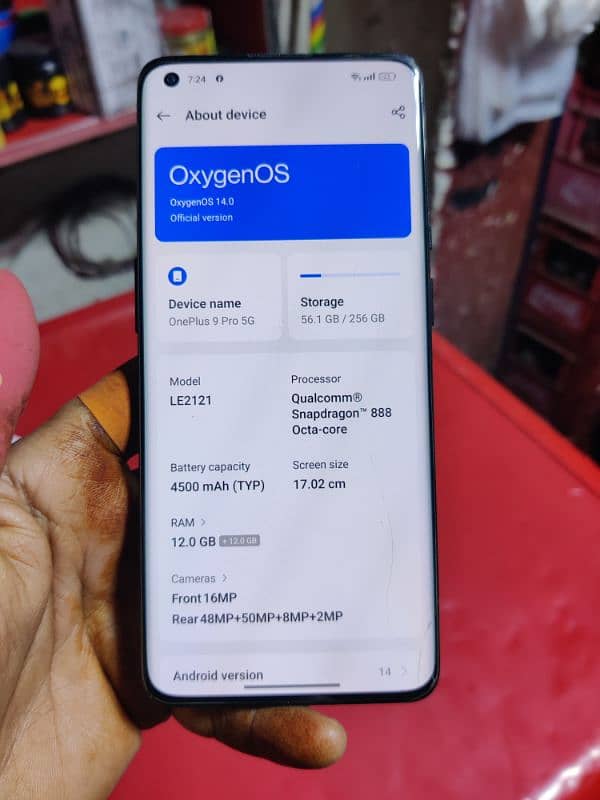 OnePlus 9pro 5g 12/256 dual sim global 03028782741 0