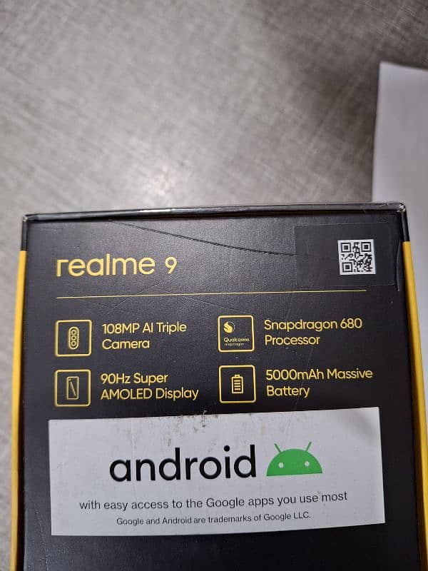 Realme 9 (8/128 gb) with complete box 1