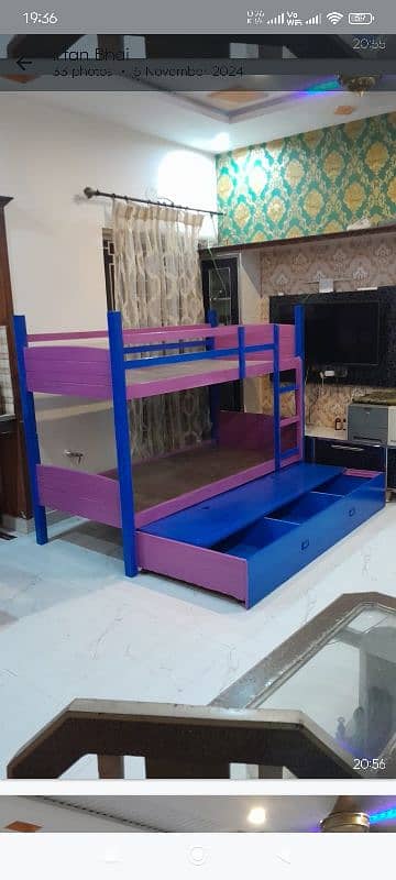 bunk bed for kids in big size 1