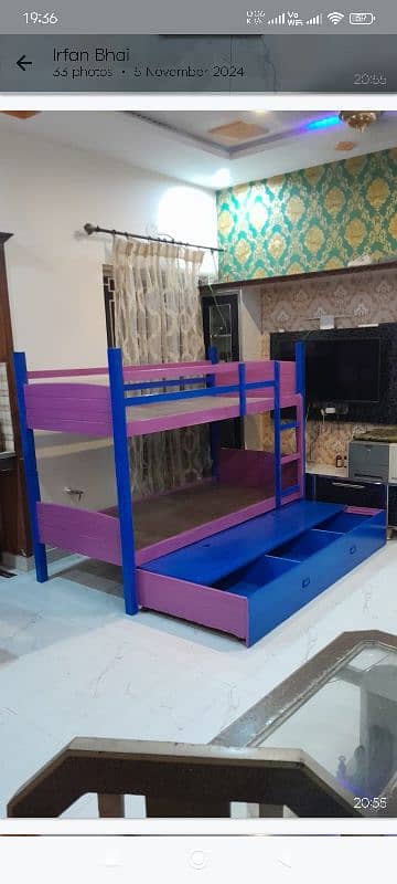 bunk bed for kids in big size 2