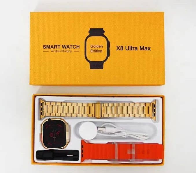 Premium Quality Golden Ultra 2 Smart Watch 3