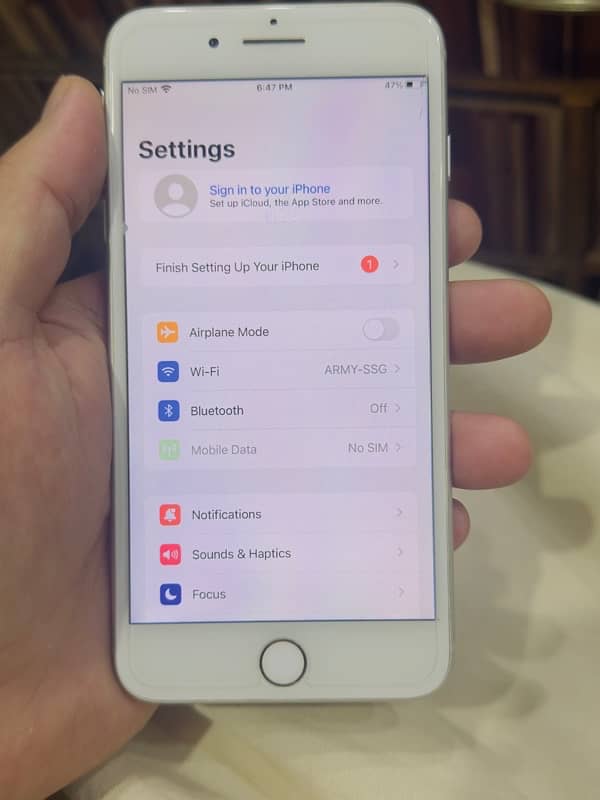 apple iphone 8 plus 256 gb pta approved JV 3