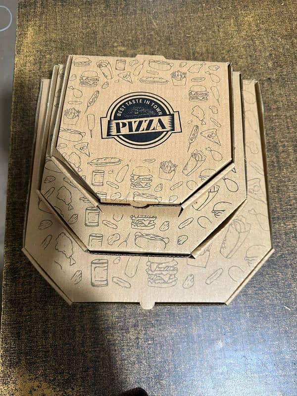 Pizza Box/Food Bags stock available 1