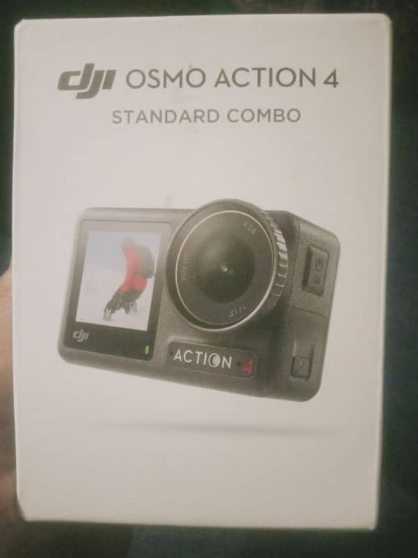 DJI osmo action 4 standard combo with two battery 0