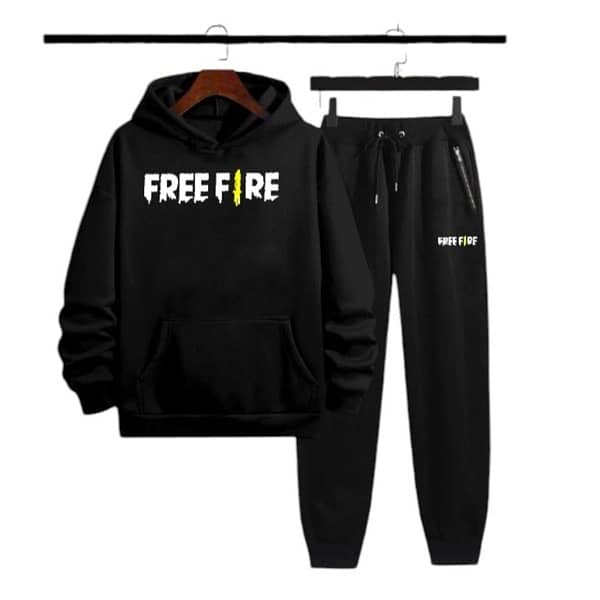 Men's Fleece Hoodie Track Suit 1