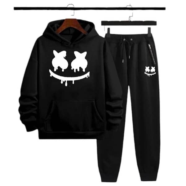 Men's Fleece Hoodie Track Suit 2