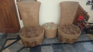 Sofa Chair with round table