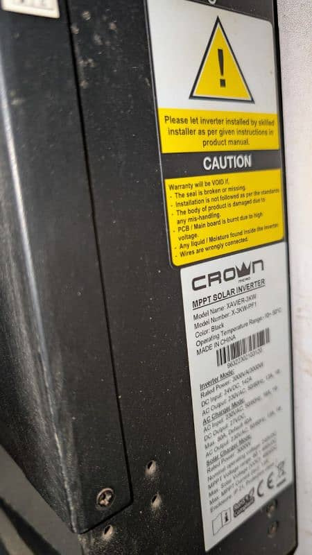 crown 3kV. 1sezan used 0