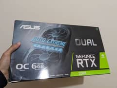 Asus RTX 2060 dual 6GB Graphics card for sale