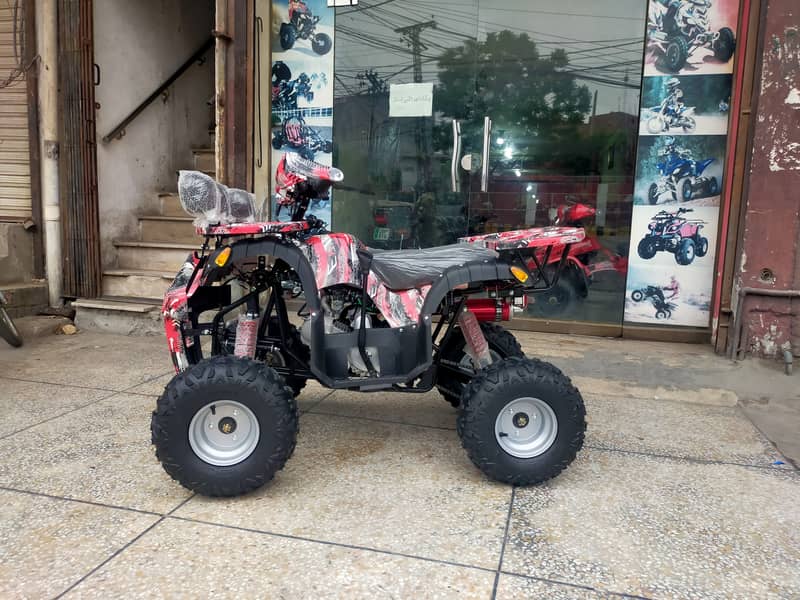 Grand Sale Mela 125cc Atv Quad 4 Wheel Bikes Deliver In Al Pakistan 4