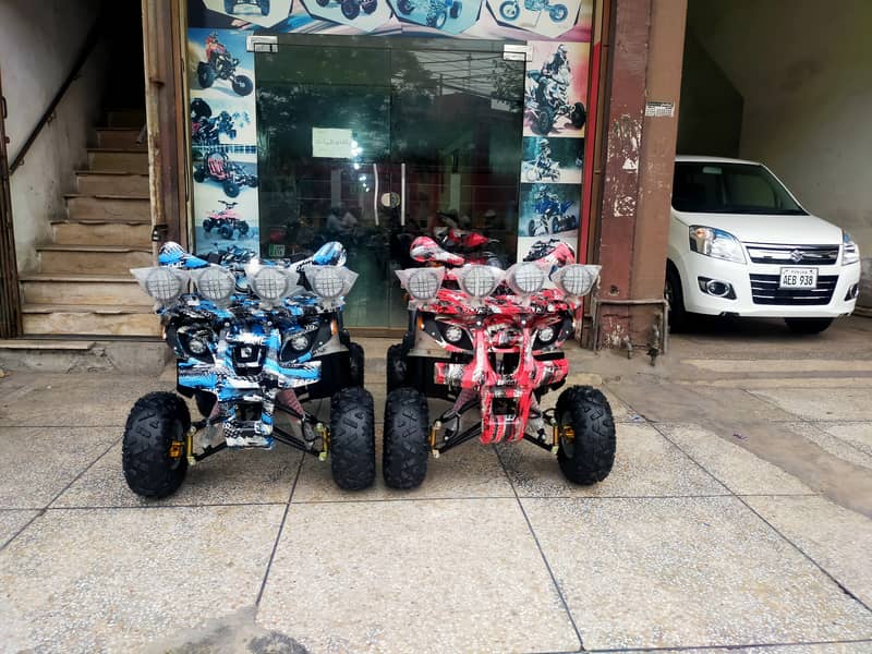 Grand Sale Mela 125cc Atv Quad 4 Wheel Bikes Deliver In Al Pakistan 5