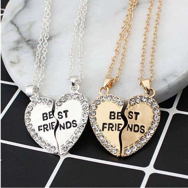 best friend necklace pack of 2 0