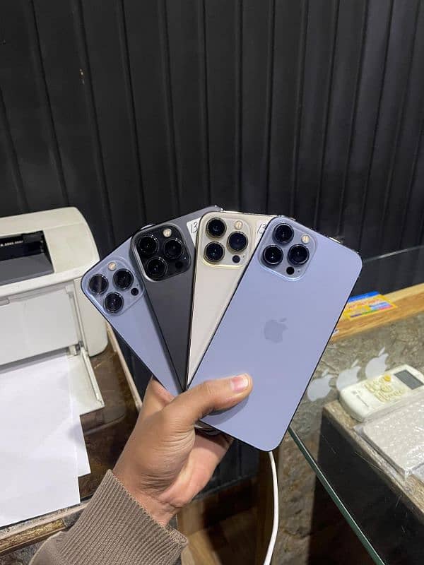 IPhone 13 Pro Max  128gb  Non pta Jv  85+,90+ mix healths 0