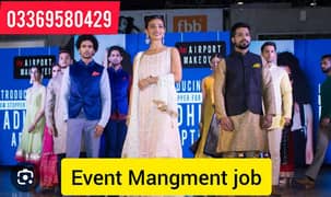 Female Required for Event Mangment Host