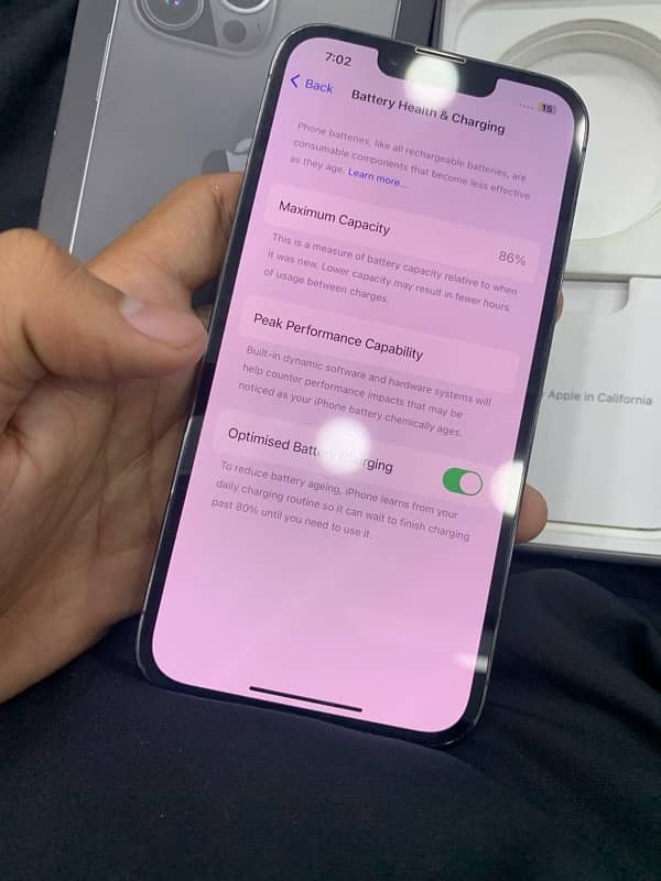 Iphone 13 pro 128gb pta physical plus esim 6