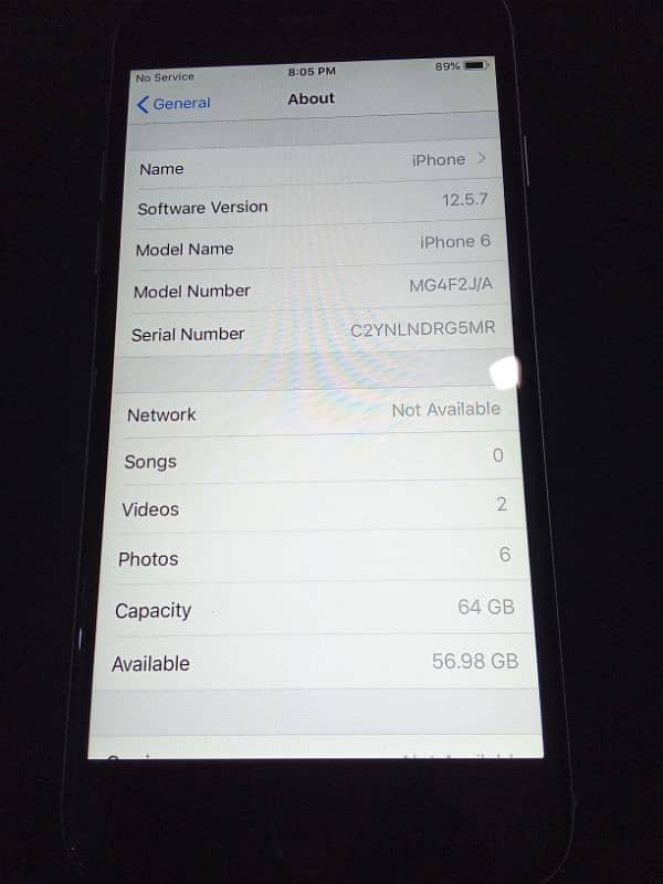 iPhone 64GB Non PTA 10/10 8