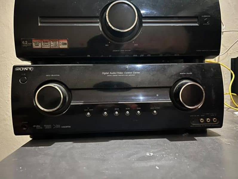 Sony Home Theater Amplifiers and sub-wofer amp for sale. 1