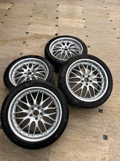 18 INCH BBS WITH TYRES