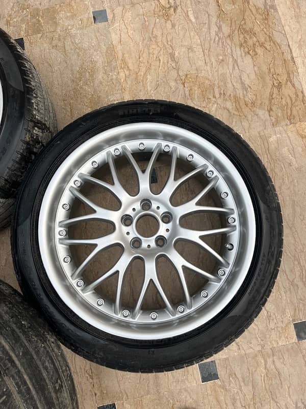 18 INCH BBS WITH TYRES 2