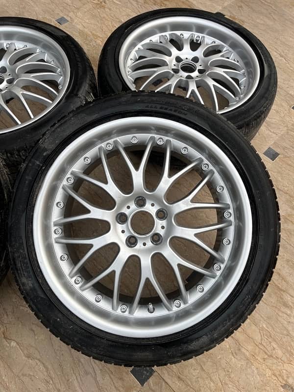 18 INCH BBS WITH TYRES 3