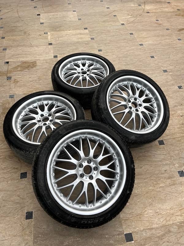 18 INCH BBS WITH TYRES 5