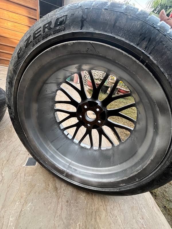 18 INCH BBS WITH TYRES 7