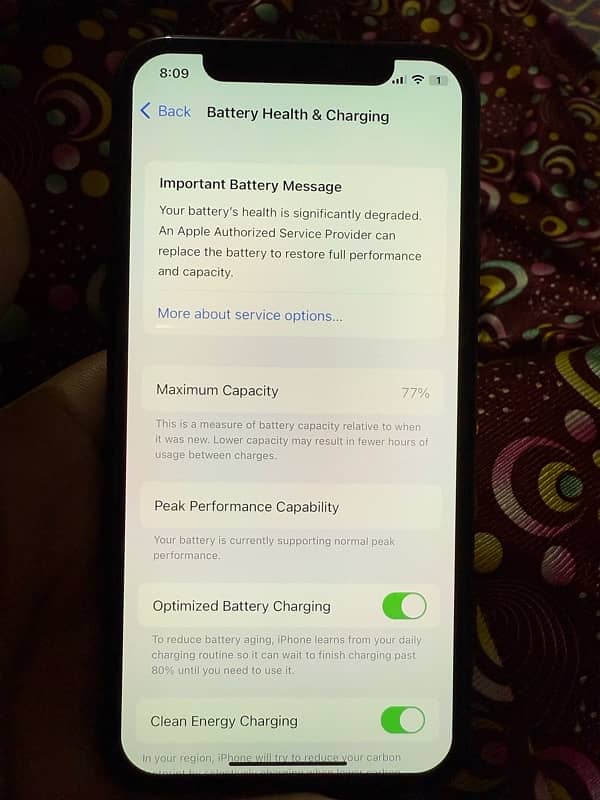 iphone x 256 gb Non PTA scom working 0