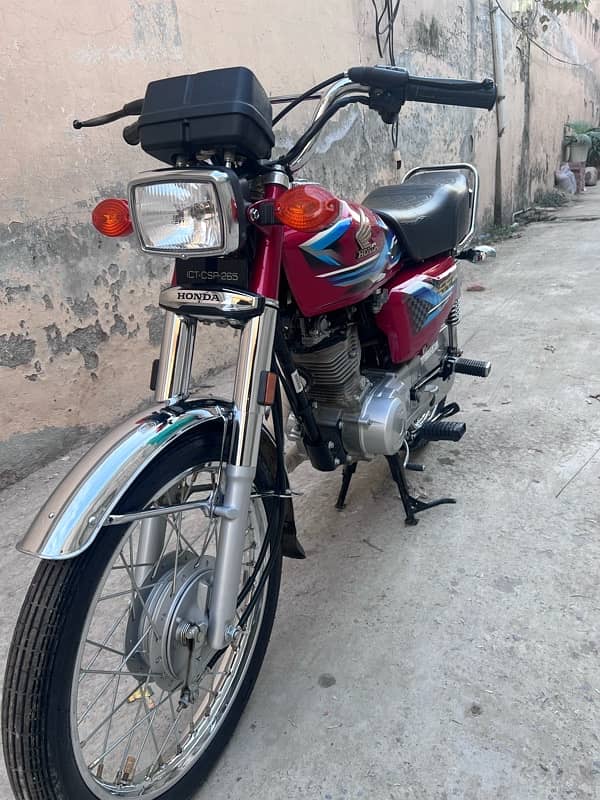 23/24 Honda 125 Islamabad number 4