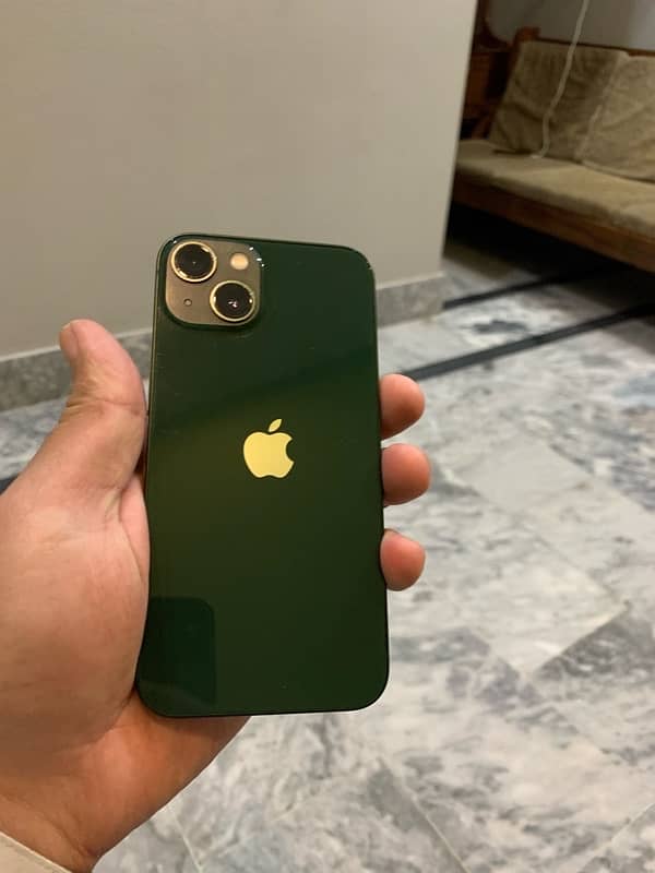 iPhone 13 jv 128gb green colour 5