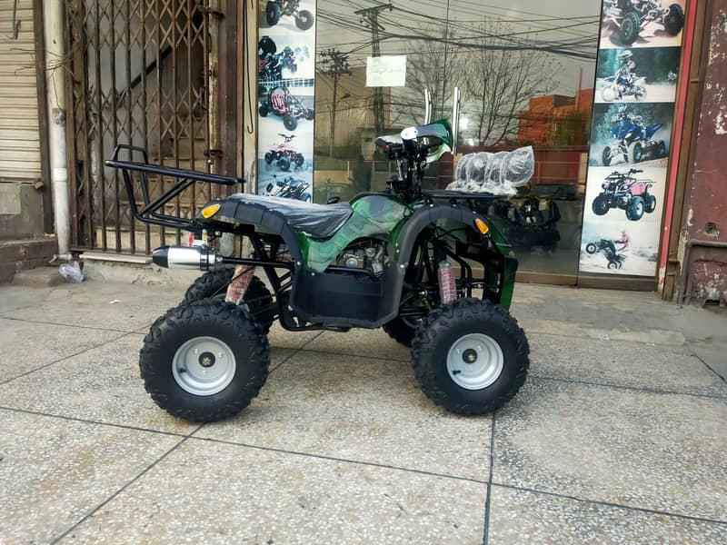 New Arrivals 125cc Hunter Model Atv Quad Bikes Delivery In Al Pakistan 1