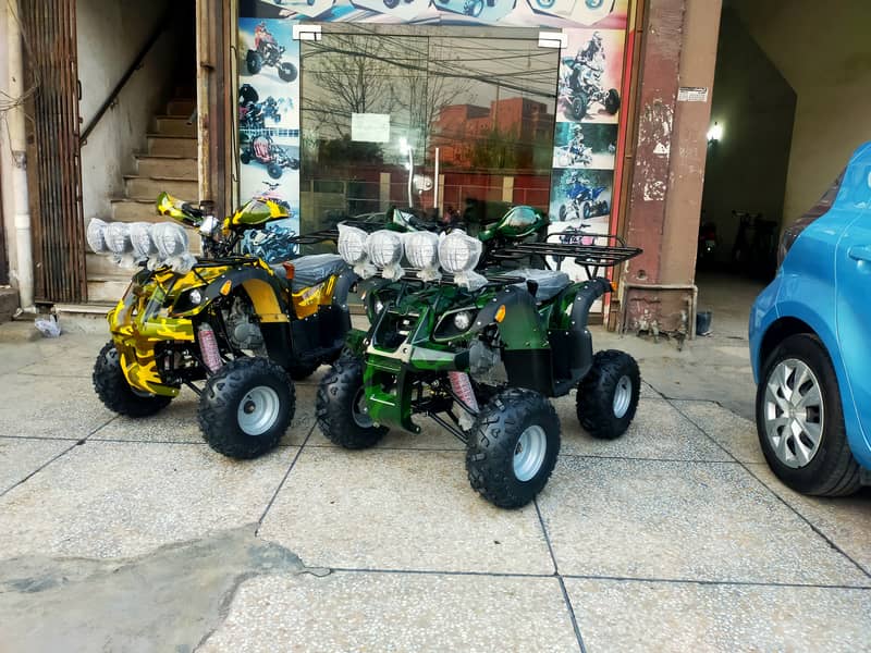 New Arrivals 125cc Hunter Model Atv Quad Bikes Delivery In Al Pakistan 3