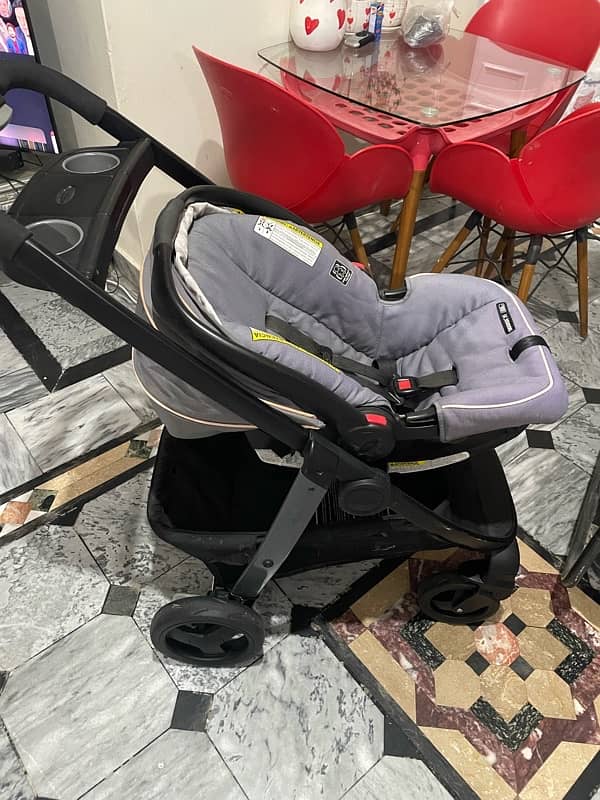 Baby Pram and Car Seat 6