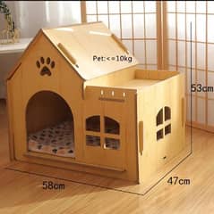 Cat/Dog Wooden House | very good condition | almost new |