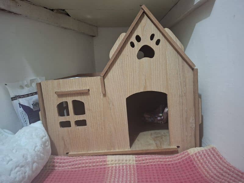 Cat/Dog Wooden House | very good condition | almost new | 1