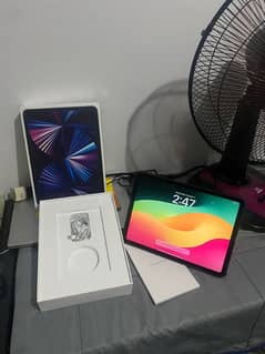 Apply iPad Pro M1 Chip 128GB for sale 0326/8751/146 Wahtsap number