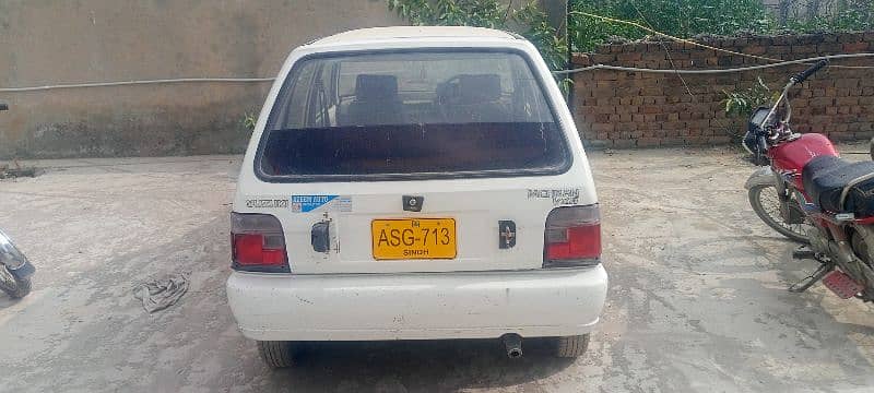 Suzuki Mehran VX 2009 Good condition urgent sale 8