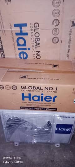 Haier DC inverter 2 month use 1 ton ac