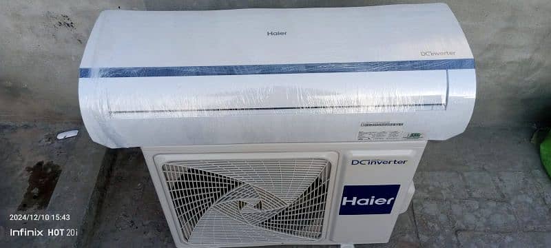 Haier DC inverter 2 month use 1 ton ac 2