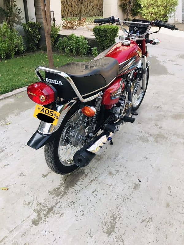 Honda CG 125. Red. Rs 207000 1