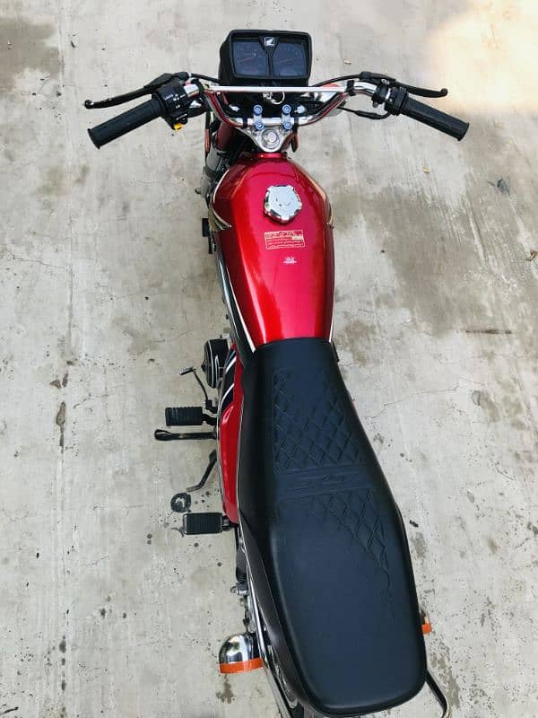 Honda CG 125. Red. Rs 207000 2