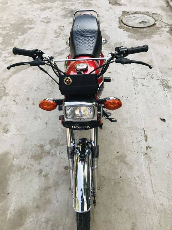 Honda CG 125. Red. Rs 207000 6