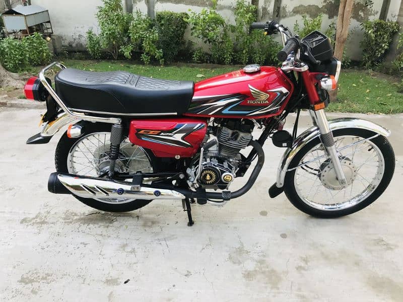 Honda CG 125. Red. Rs 207000 8