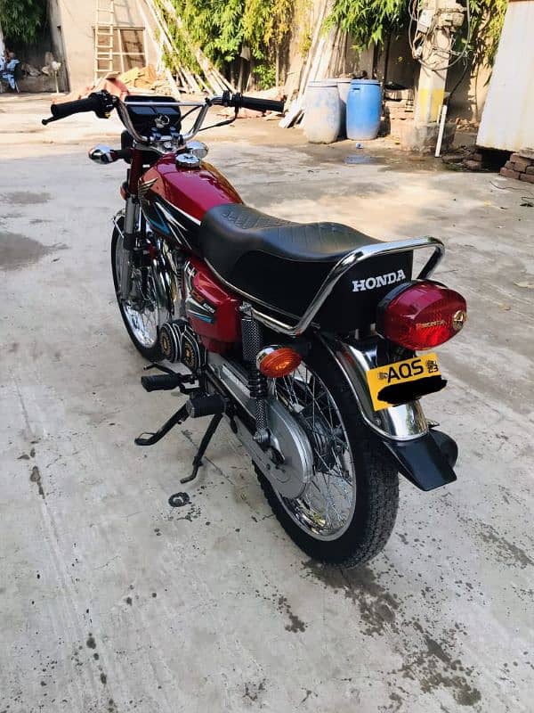 Honda CG 125. Red. Rs 207000 9