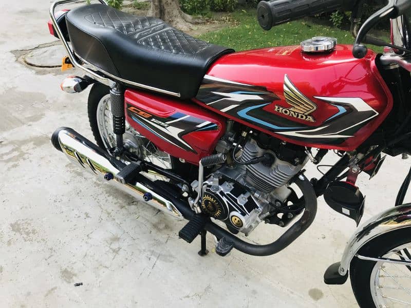 Honda CG 125. Red. Rs 207000 11