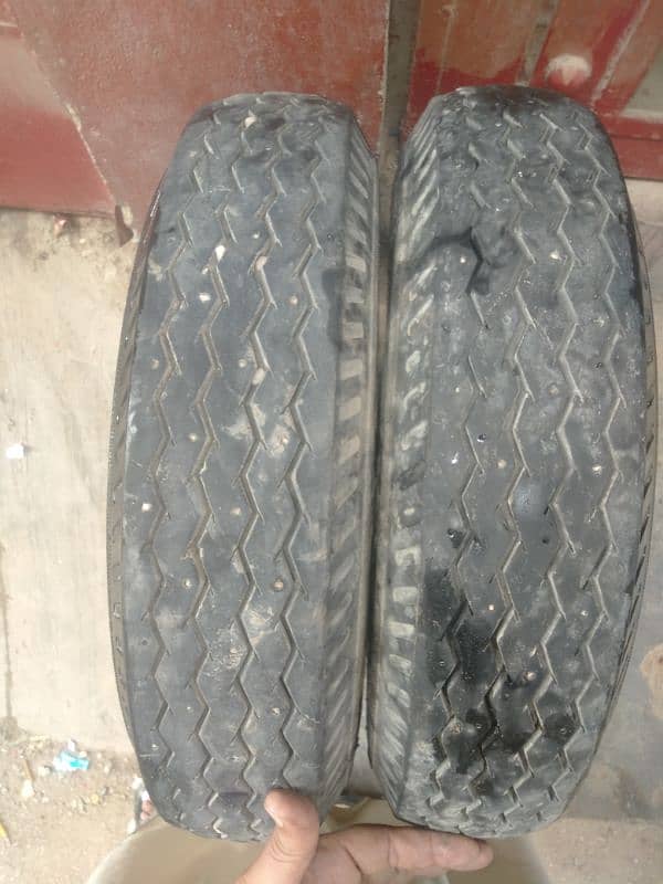 12 ke tyre Hain behtarin condition 2 mahine use hue hai 2