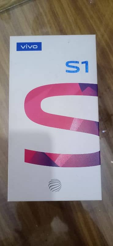 Vivo S1 With box original PTA aprove 0